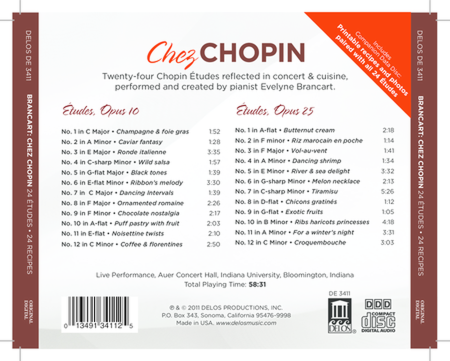 Chez Chopin: 24 Etudes & Recip