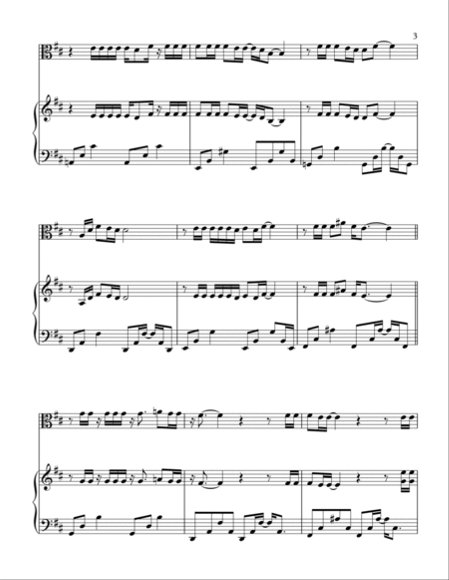 Hotel California Viola scores gallery preview page 4
