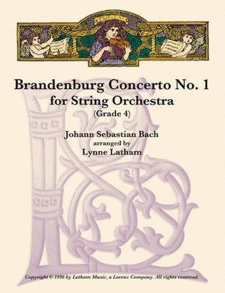 Brandenburg Concerto No 1 Arr Latham So Sc/Pts