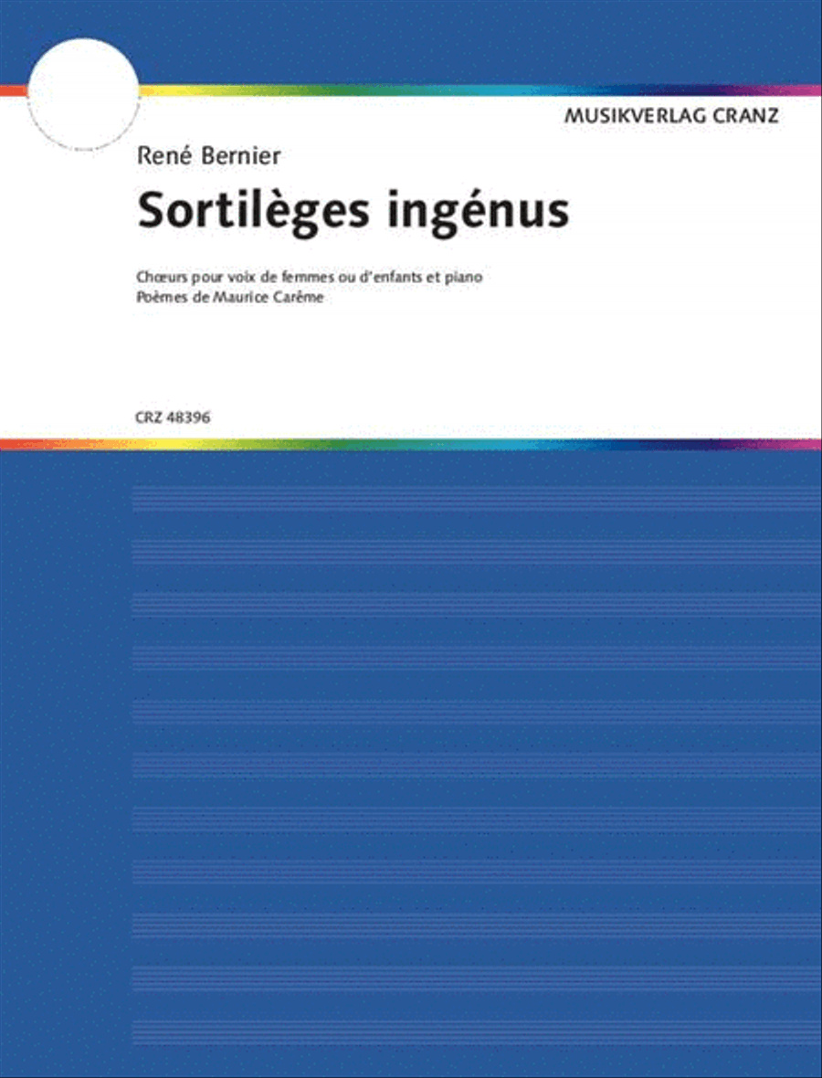 Bernier R Sortileges Ingenus (ep) Women's Choir scores gallery preview page 1
