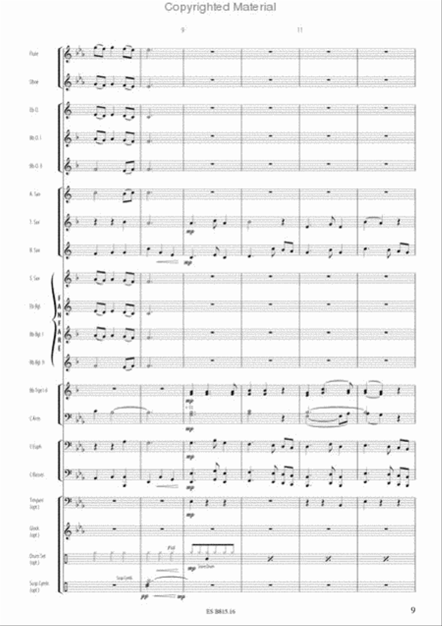 Rinaldo's Air Concert Band scores gallery preview page 4