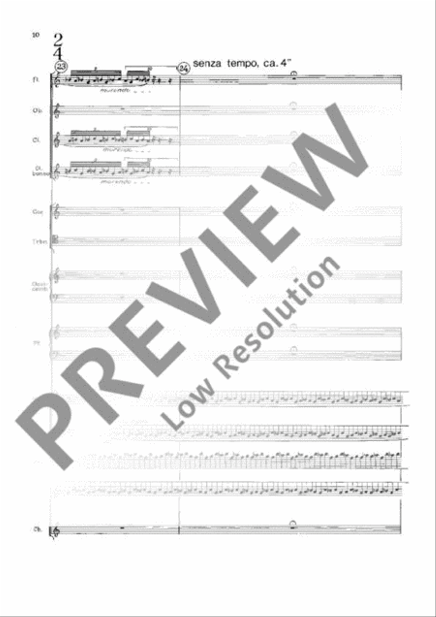 Chamber Concerto Oboe scores gallery preview page 17