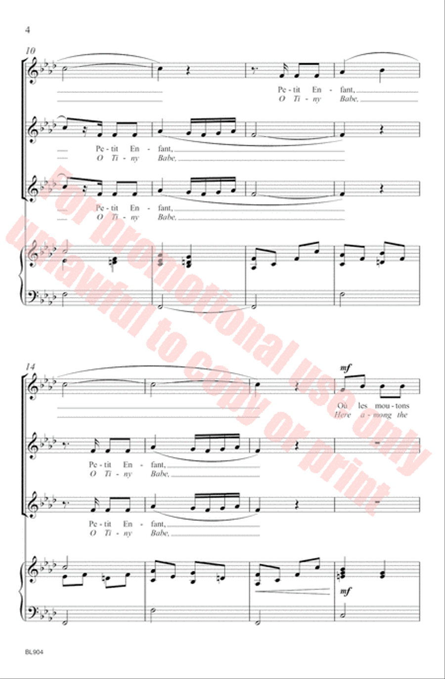 Petit Enfant Petit Enfant SSA scores gallery preview page 5