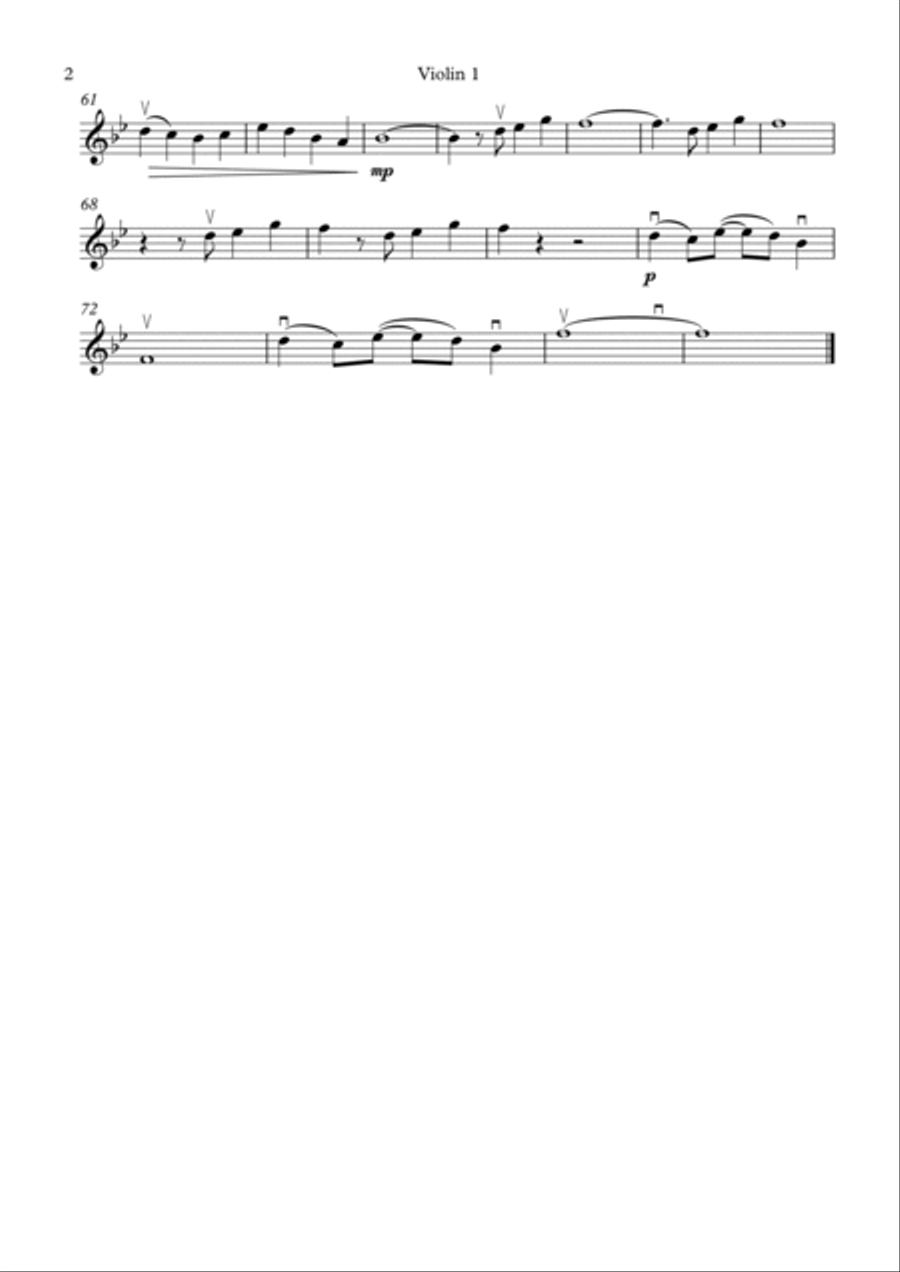 A Whole New World A Whole New World String Quartet scores gallery preview page 2
