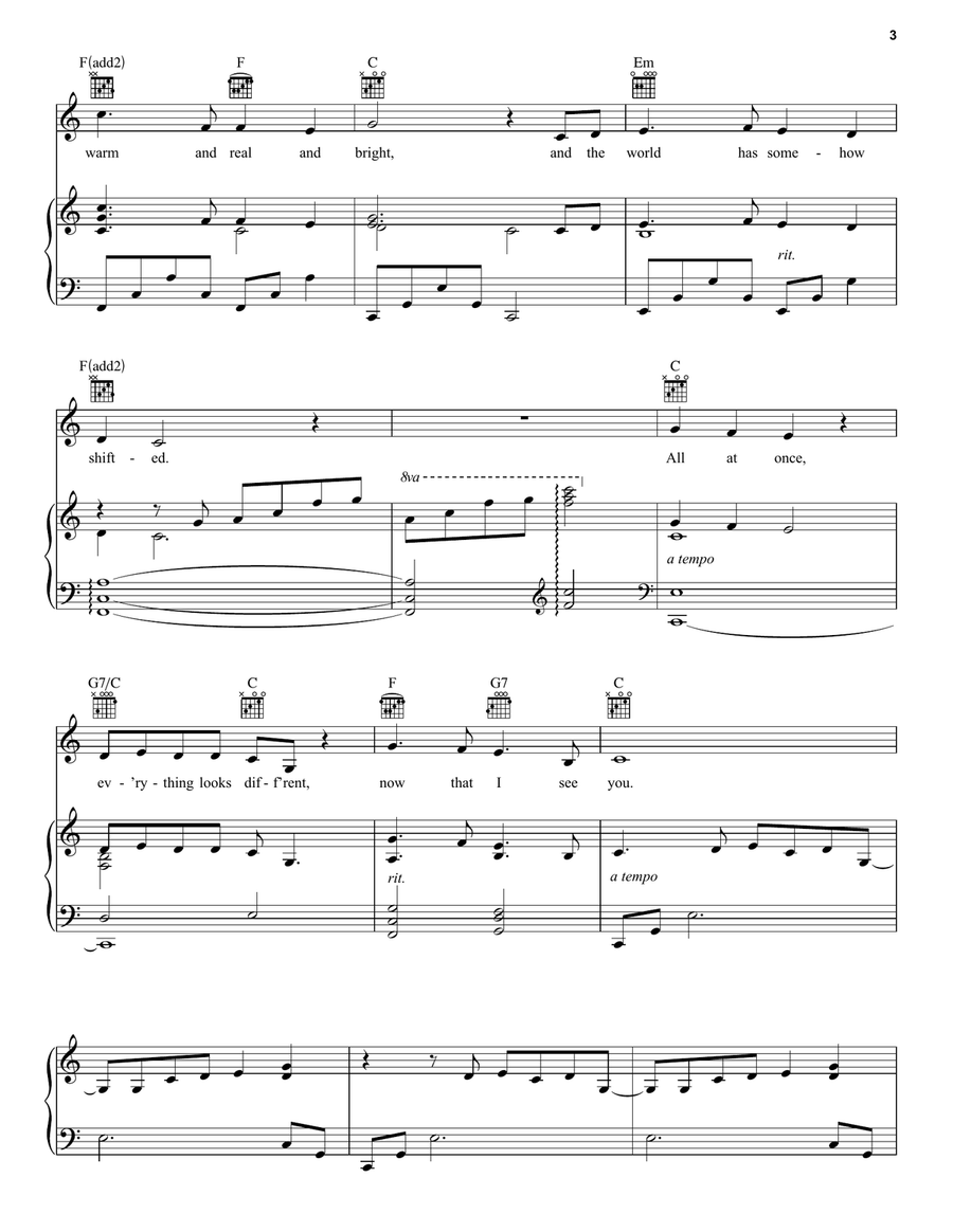 I See The Light (from Tangled) Acoustic Guitar scores gallery preview page 3