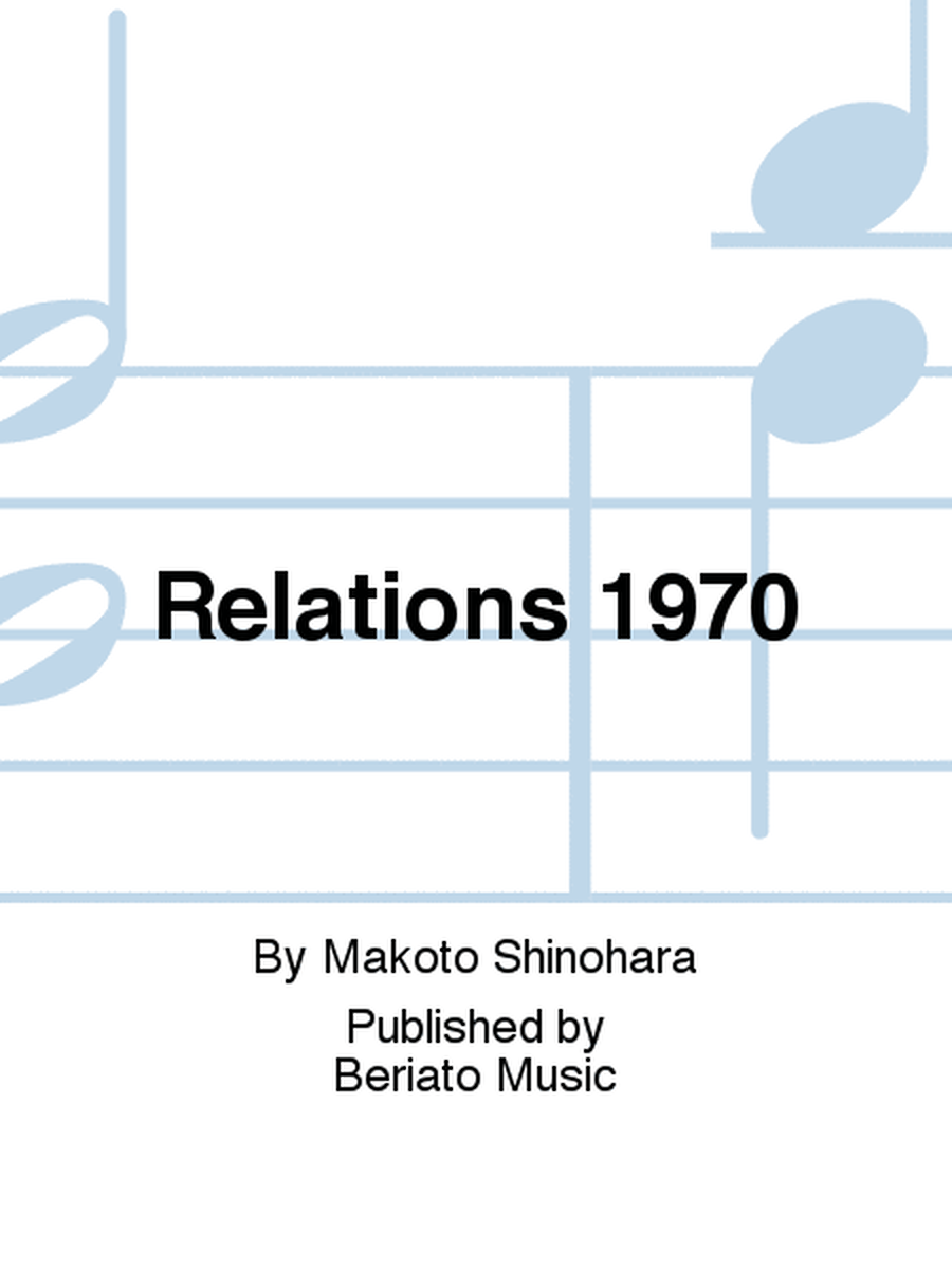 Relations 1970