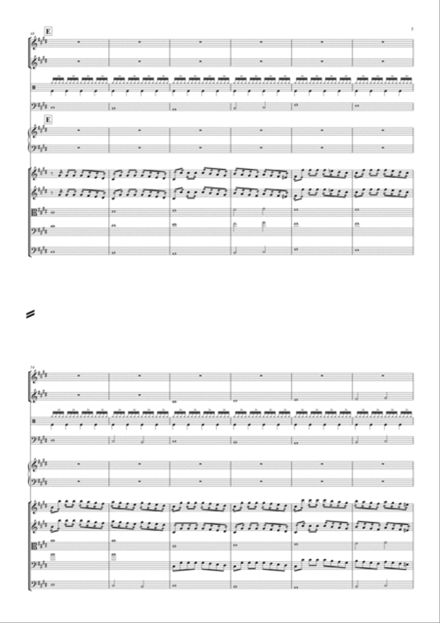 Casanova Full Orchestra scores gallery preview page 5