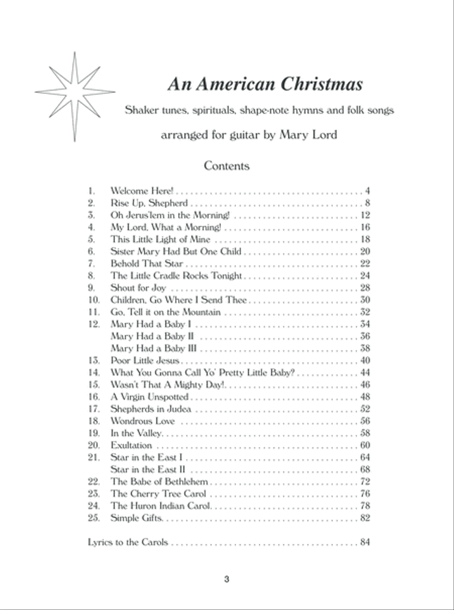An American Christmas Fingerpicking Guitar scores gallery preview page 5