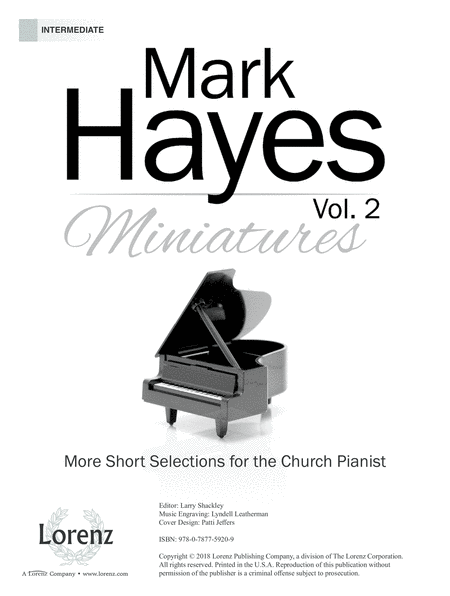 Mark Hayes Miniatures, Vol. 2 (Digital Delivery)