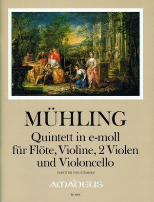 Book cover for Quintet in E Minor
