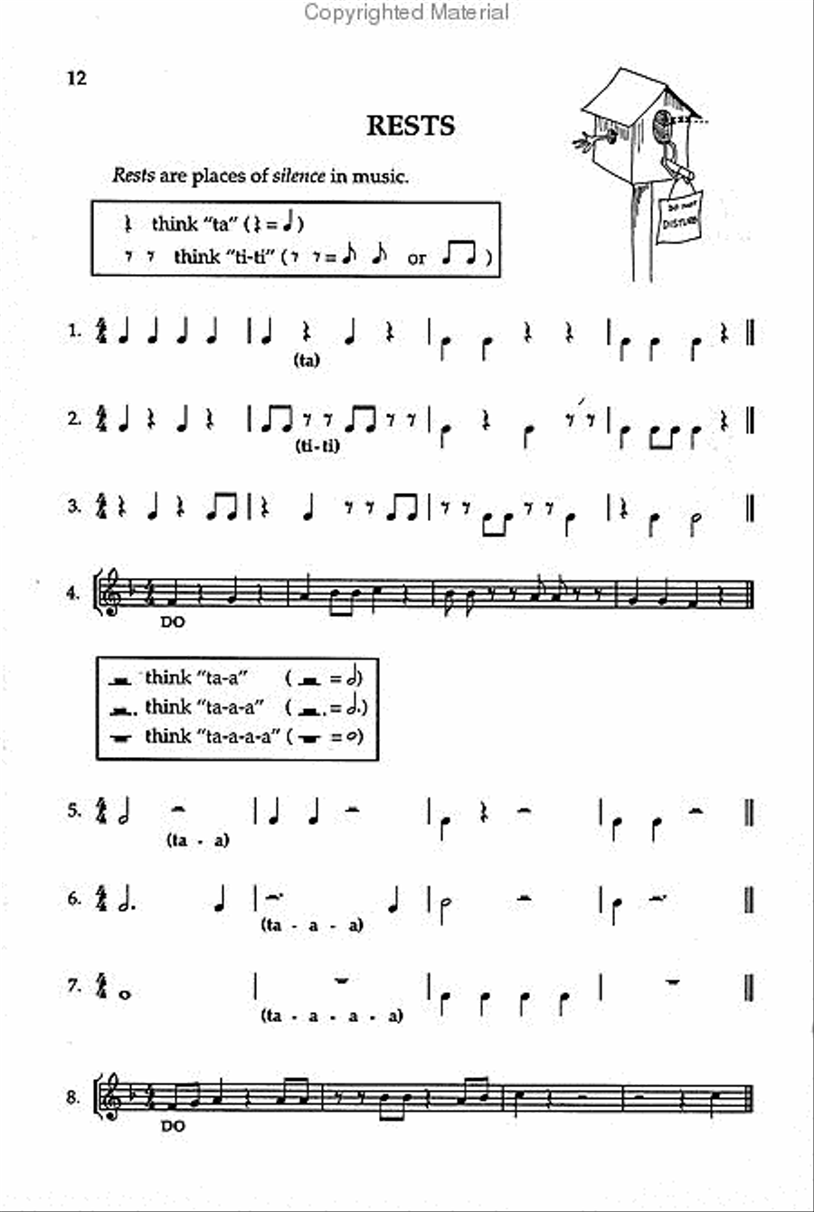 The Sight-Singer for Unison/Two-Part Treble Voices, Volume 1 Unison Choir scores gallery preview page 3