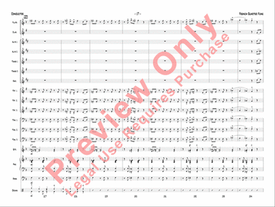 French Quarter Funk Jazz Ensemble scores gallery preview page 20