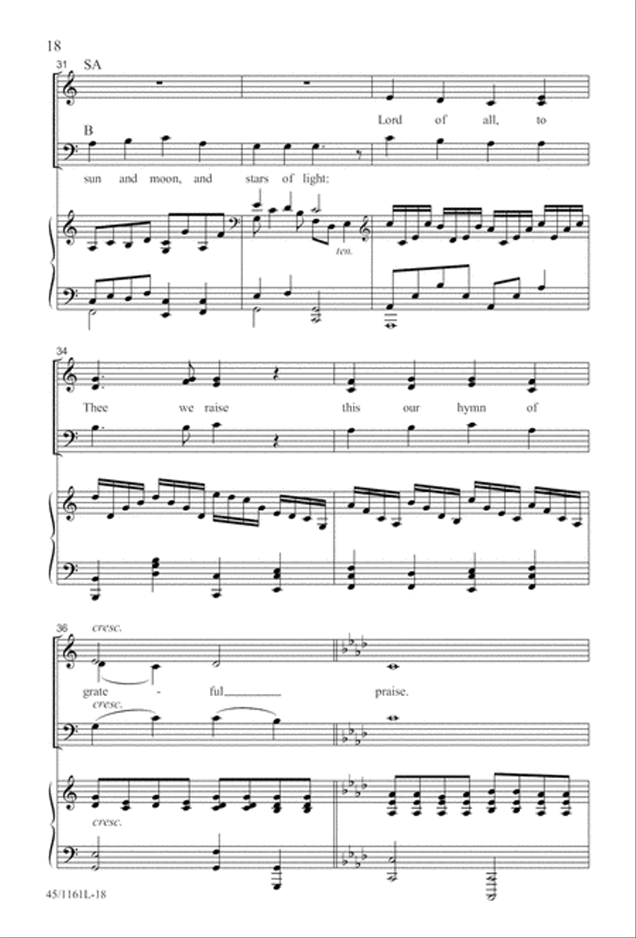 Hymns We Love to Sing Hymns We Love to Sing 3-Part scores gallery preview page 19
