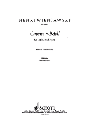 Book cover for Kreisler Mw18 Wieniawski Capri