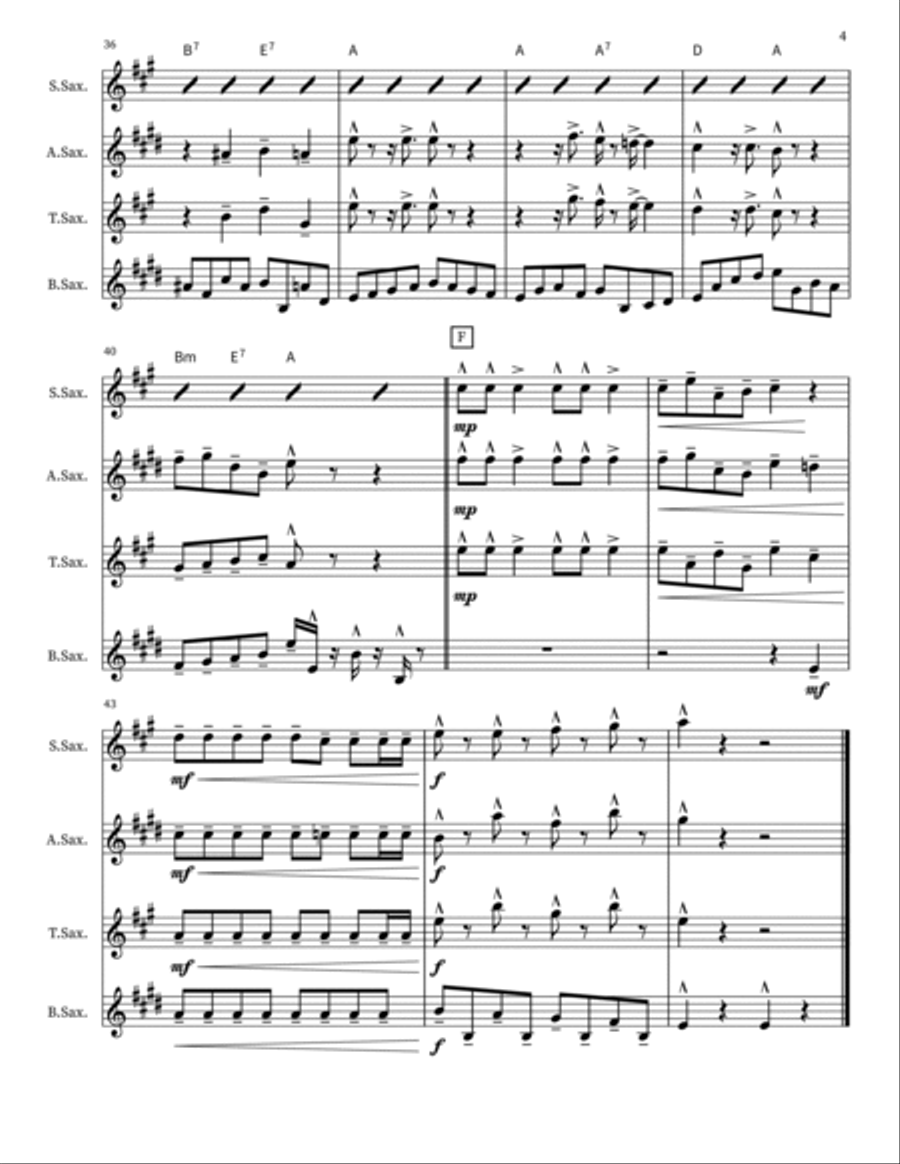 Jingle Bells Small Ensemble scores gallery preview page 4