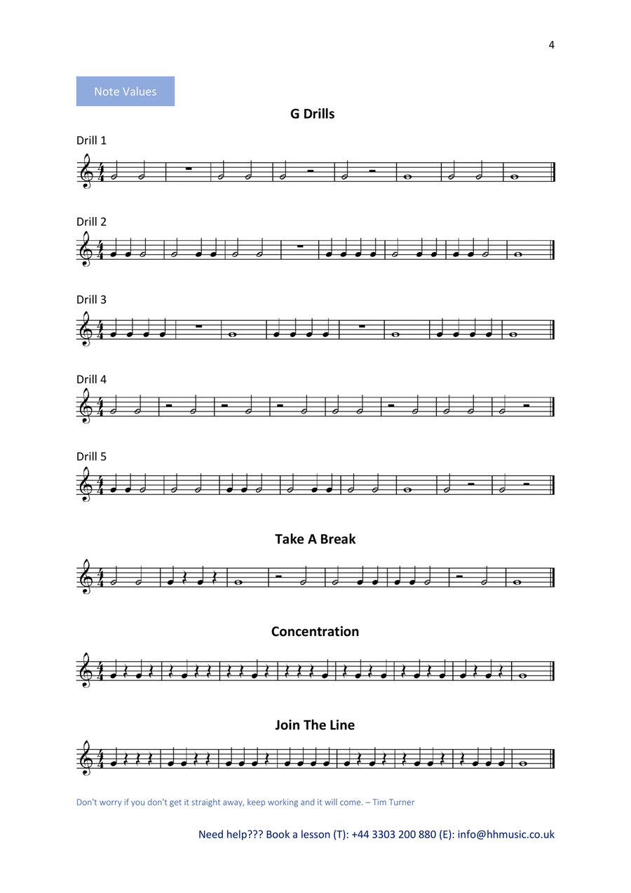 Trumpet Tutor eBoox - Level 1 (Debut) Trumpet Solo scores gallery preview page 5