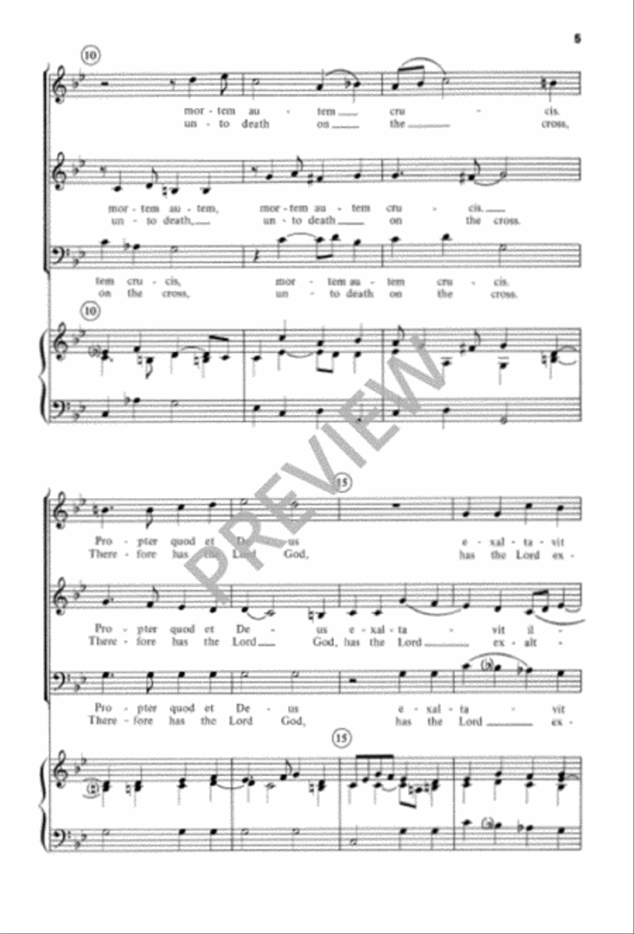 For Us Christ Was Made Obedient 3-Part scores gallery preview page 6