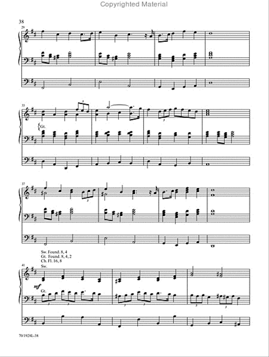 Jubilation! Organ Solo scores gallery preview page 23