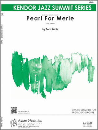 Pearl For Merle (Full Score)