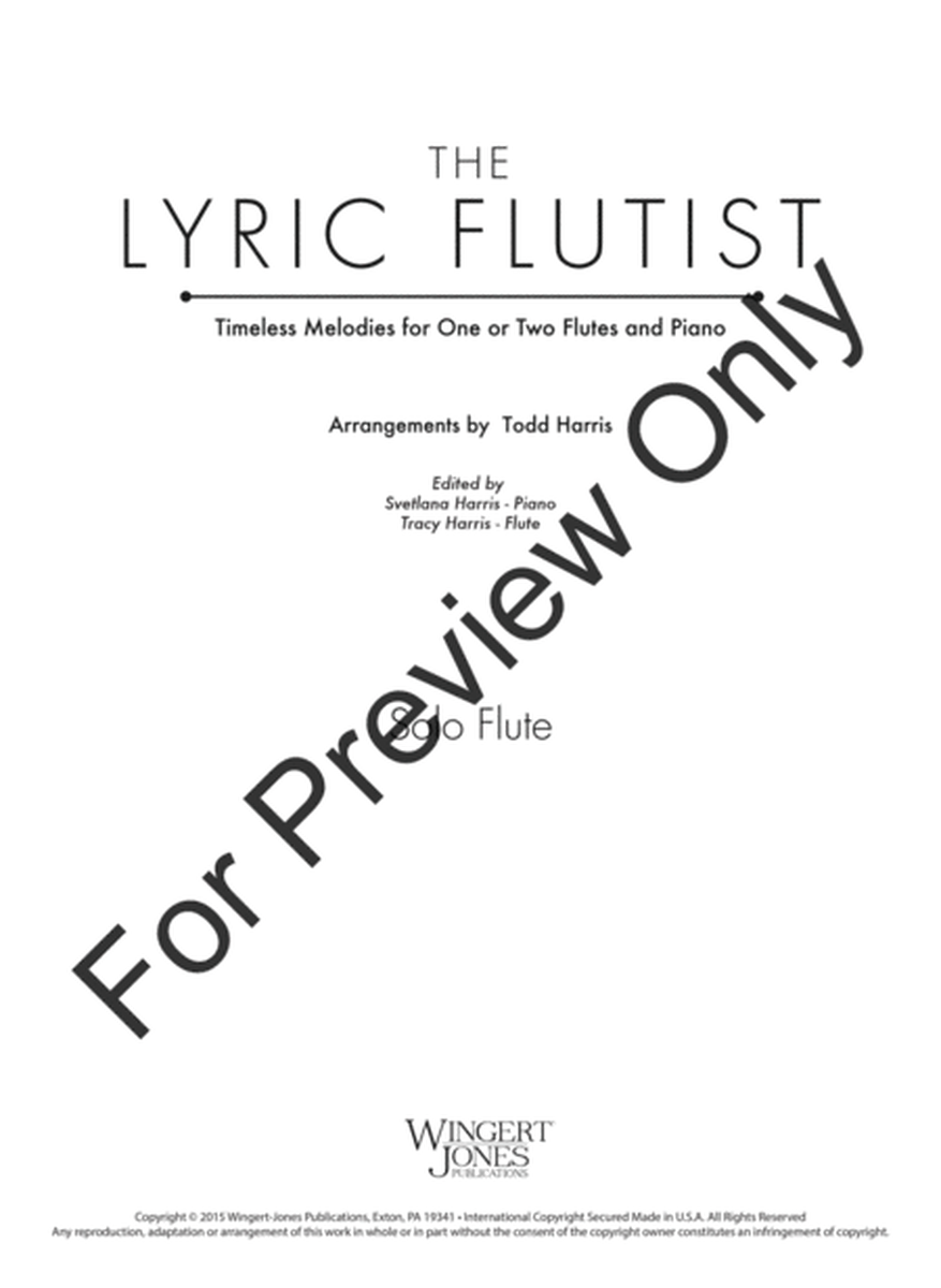 The Lyric Flutist