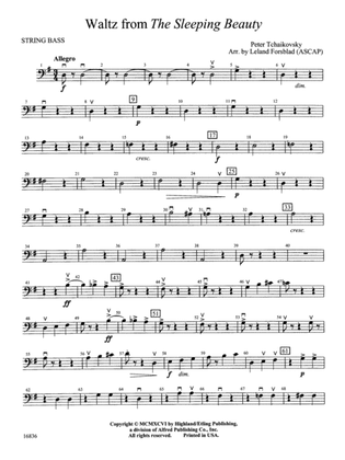 Waltz from The Sleeping Beauty: String Bass