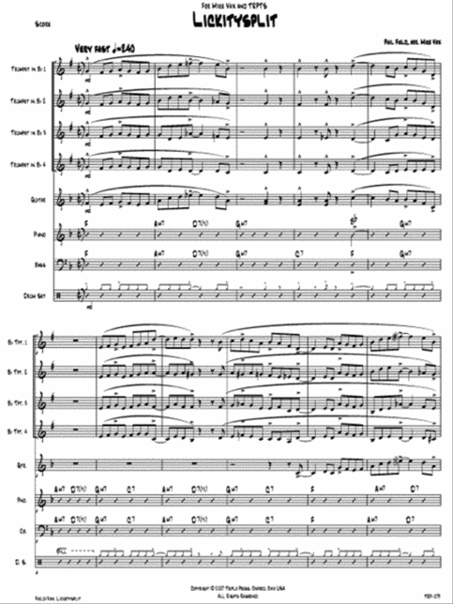 Lickitysplit Small Ensemble scores gallery preview page 2