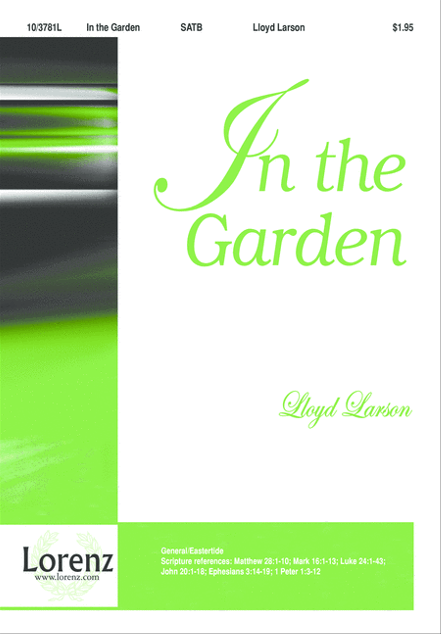 In the Garden 4-Part scores gallery preview page 1