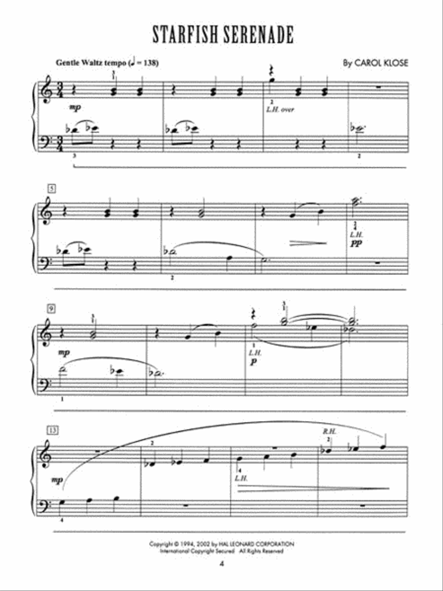 Coral Reef Suite Piano Method scores gallery preview page 3