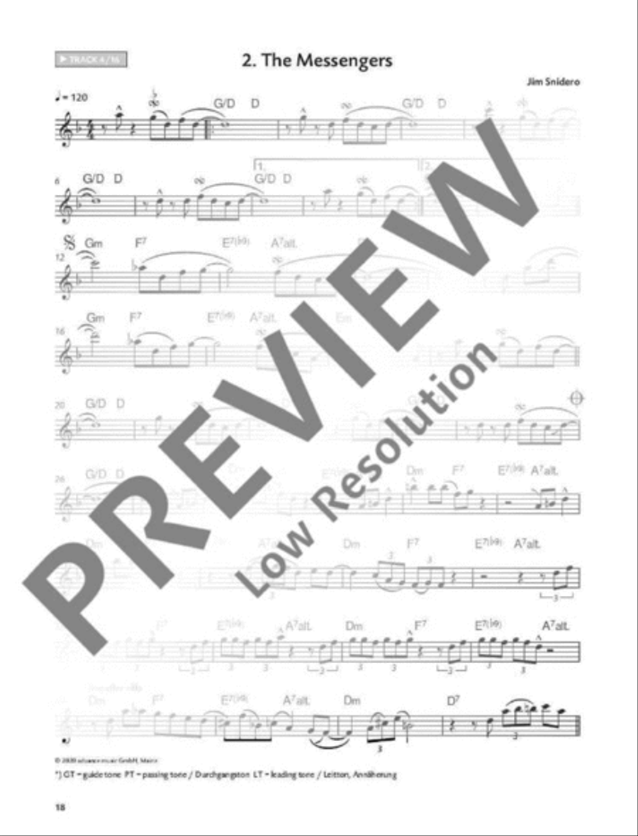 The Essence of Bebop Alto Saxophone Alto Saxophone scores gallery preview page 13