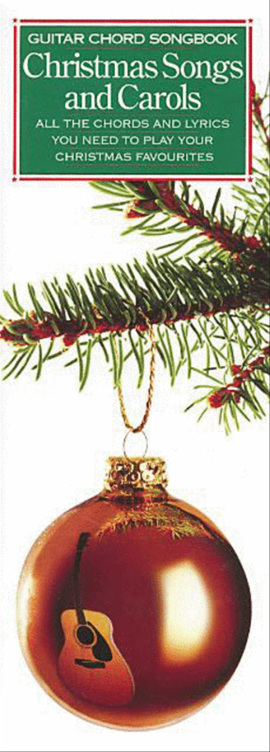 Guitar Chord Songbook - Christmas Songs and Carols Guitar scores gallery preview page 1