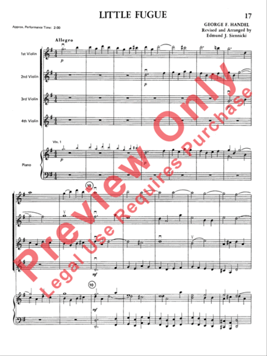 Highland/Etling Violin Quartet Series: Book 1