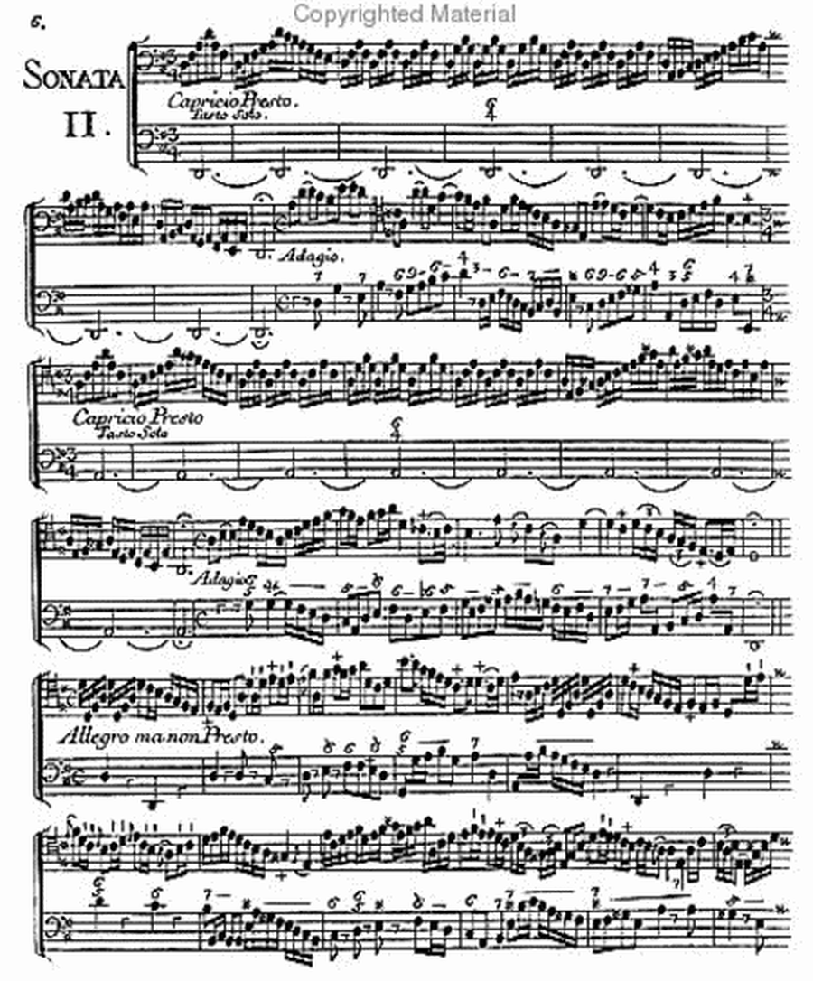 Sonatas for two cellos (cello and b.c.)