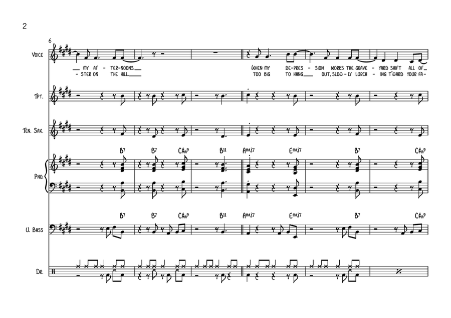 Anti-Hero Jazz Ensemble scores gallery preview page 2