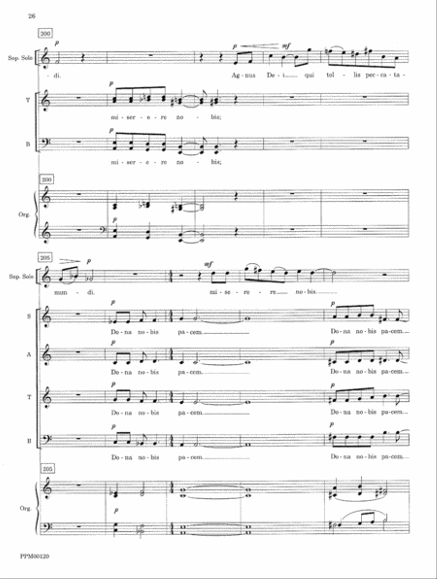Transfiguration: An Ecumenical Mass Divisi scores gallery preview page 29