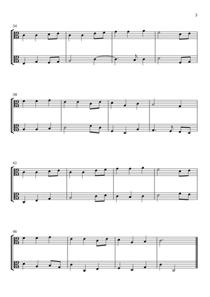 Away in a Manger (Viola Duet) - Beginner Level image number null