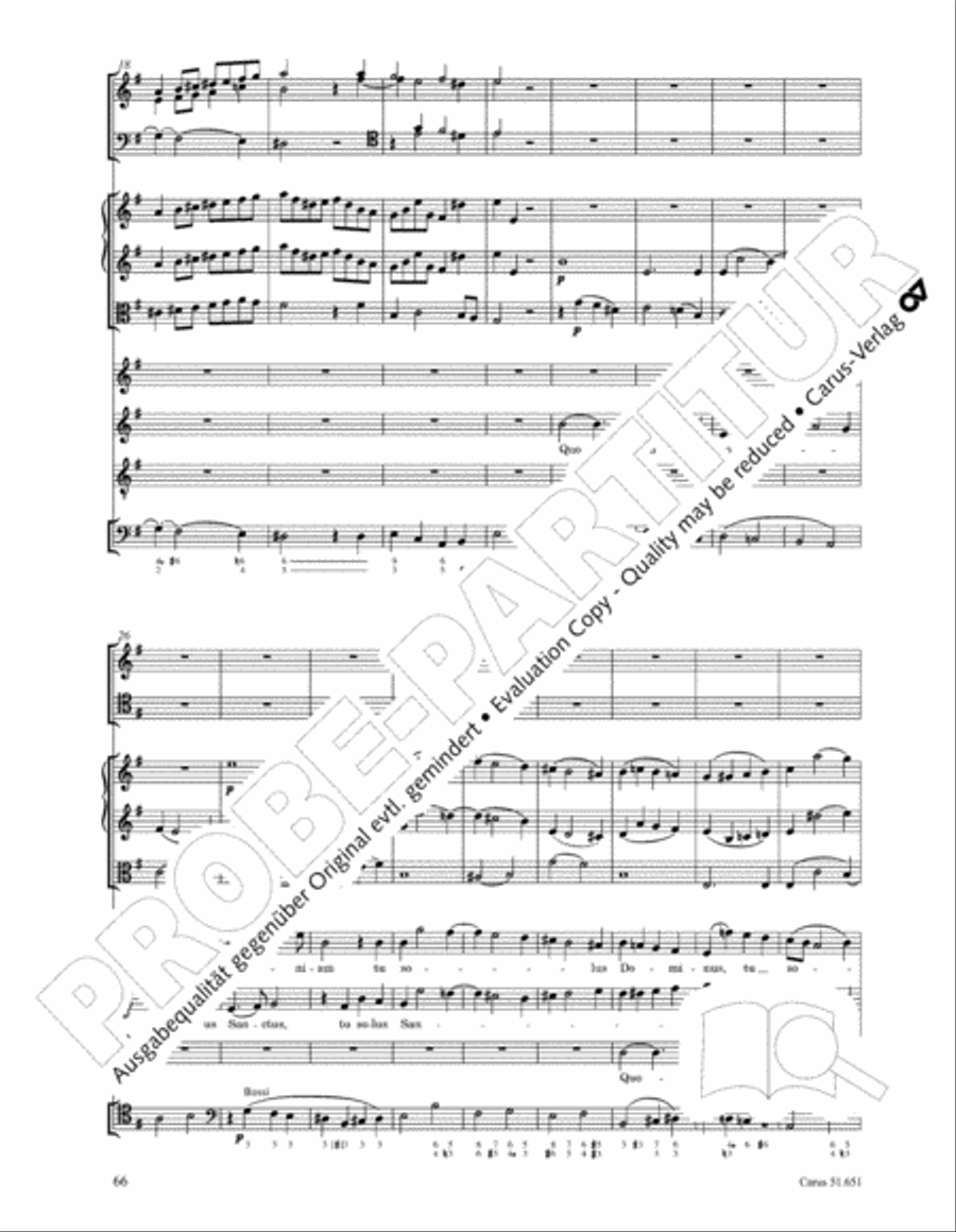 C Minor Mass, K. 427 (Missa in c KV 427) 4-Part scores gallery preview page 82