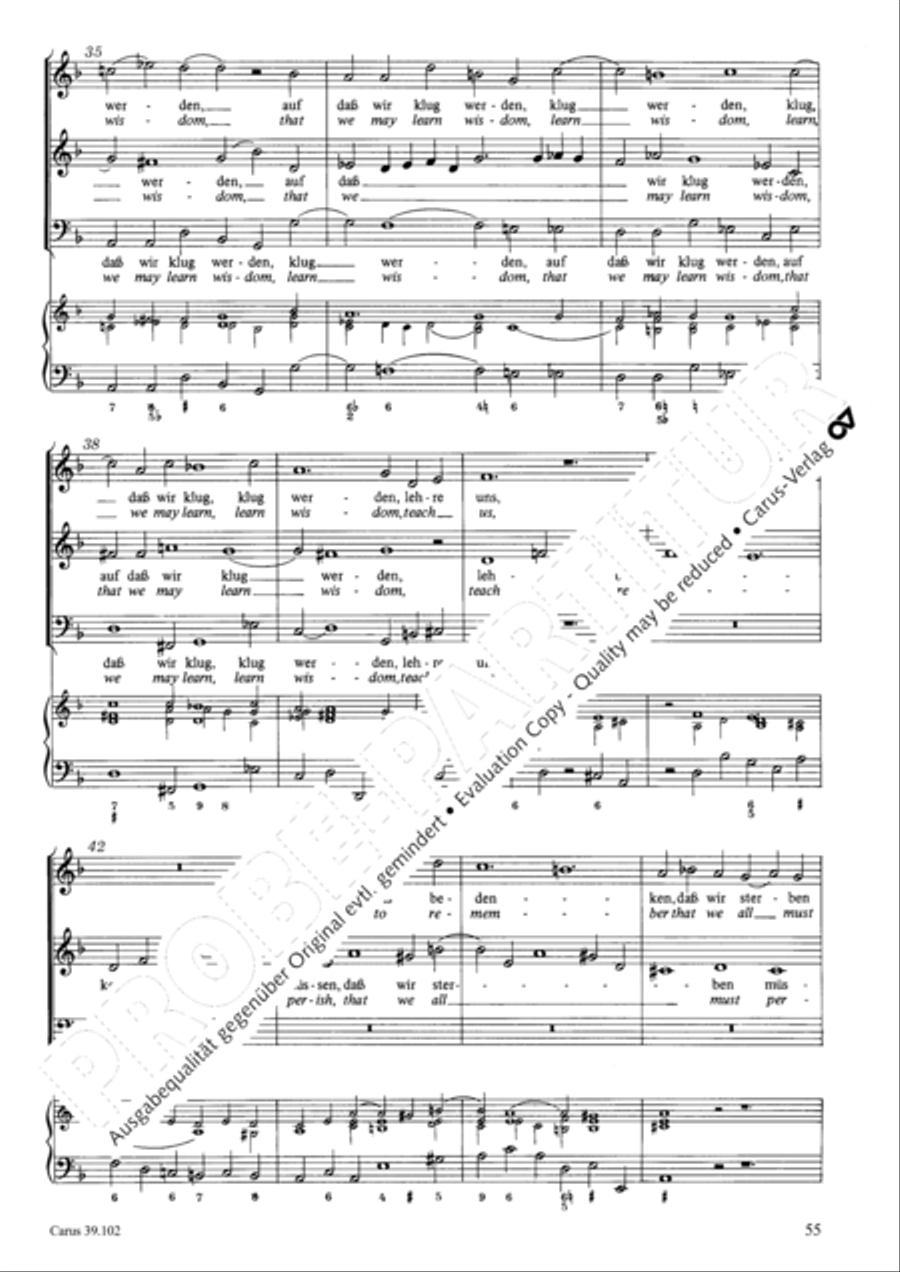 Biblische Spruche 2 Biblische Spruche 2 Choir scores gallery preview page 58