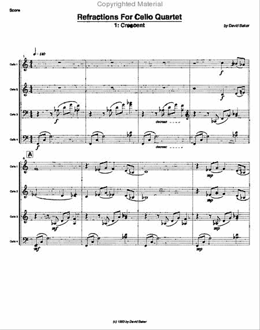 Refractions Refractions Set of Parts scores gallery preview page 2