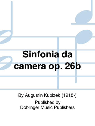 Sinfonia da camera op. 26b
