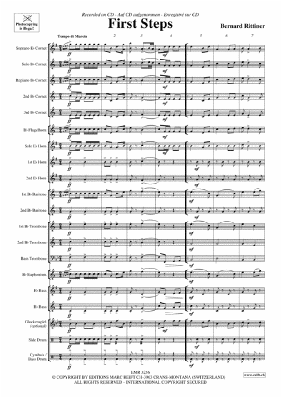 First Steps Brass Band scores gallery preview page 4