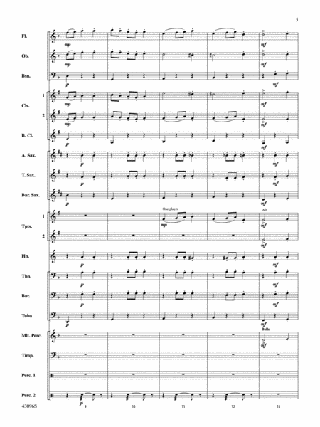 Danse des Ghazies (from The Ballet Suite, Op. 50a): Score