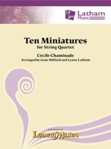 Ten Miniatures for String Quartet image number null