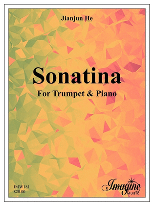Book cover for Sonatina for Trumpet & Piano