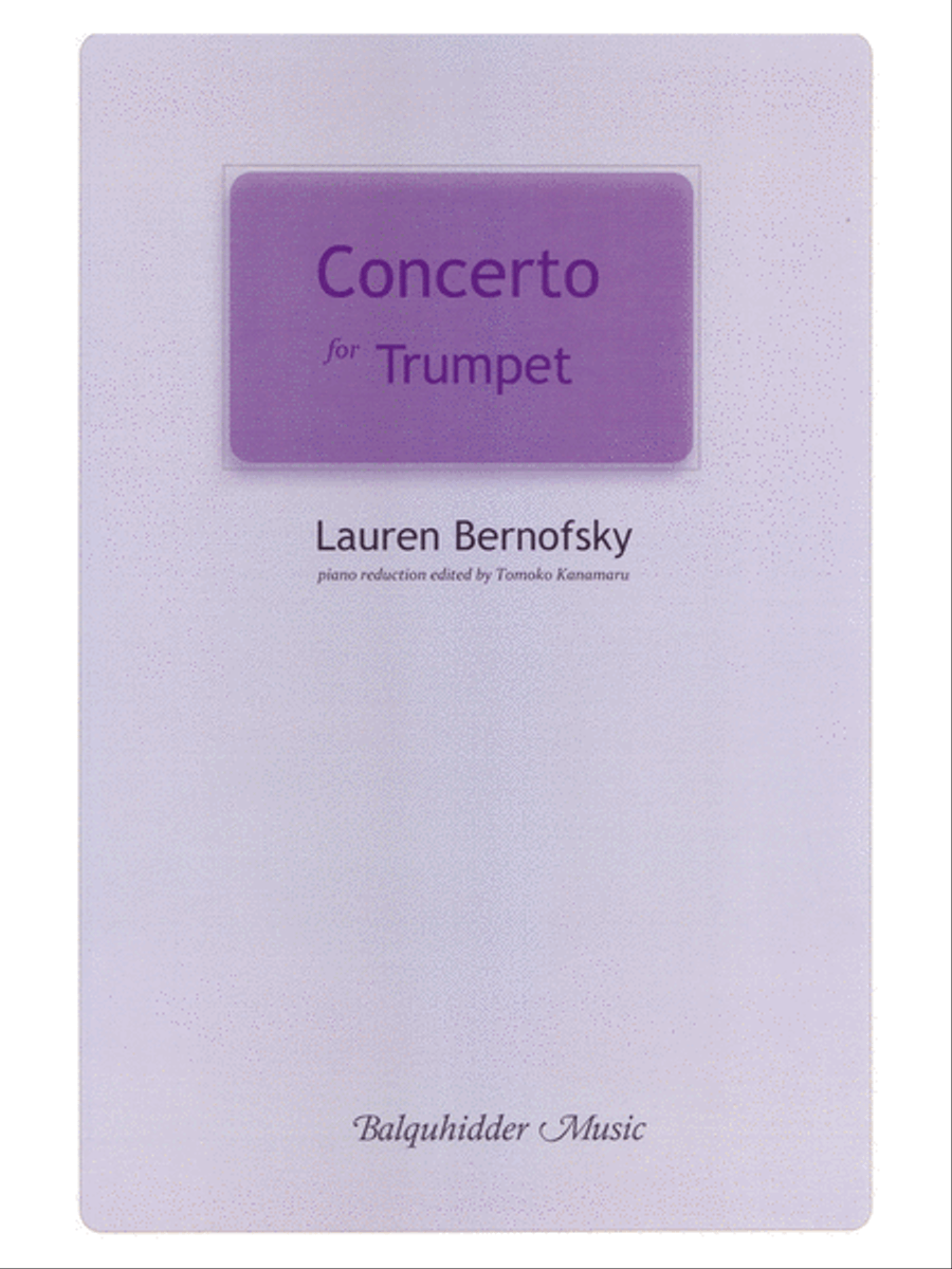 Concerto For Trumpet Concerto For Trumpet Trumpet Solo scores gallery preview page 1