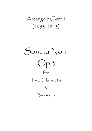 Sonata No.1 Op.3