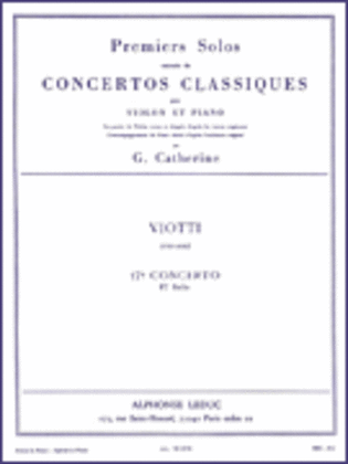 Solo No. 1 from Concerto No. 17