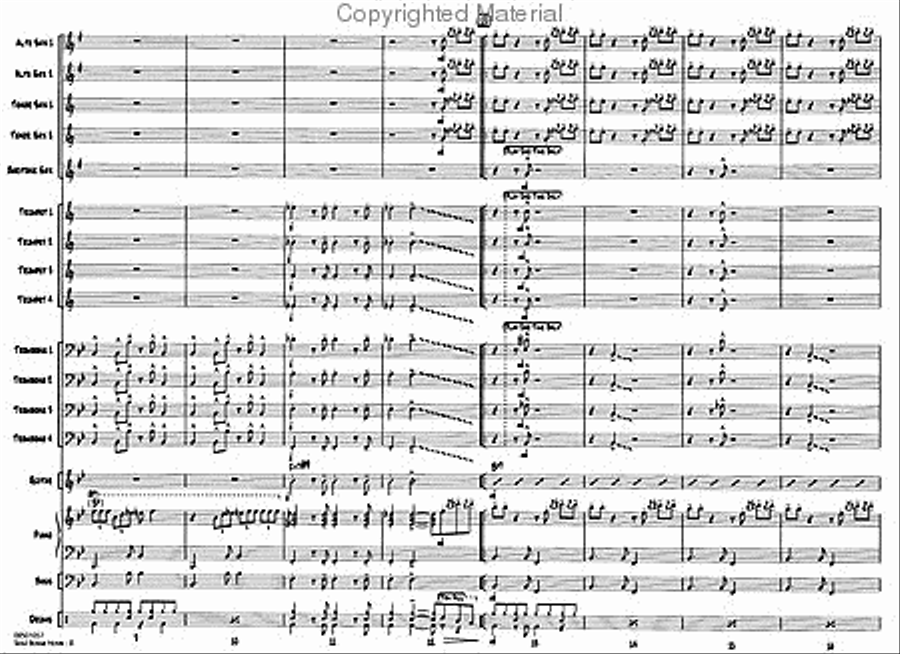 Soul Bossa Nova Soul Bossa Nova Jazz Ensemble scores gallery preview page 3