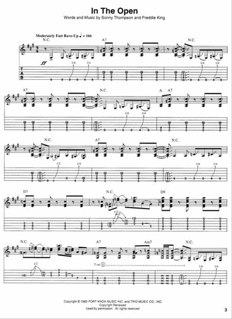 Stevie Ray Vaughan - In the Beginning* Electric Guitar scores gallery preview page 2