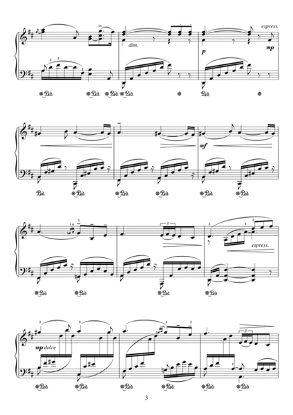 5 Morceaux Romantiques, Op.101 - V. Scene Romantique