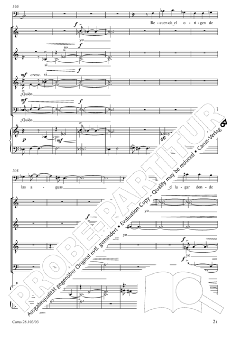 Water Water 4-Part scores gallery preview page 36